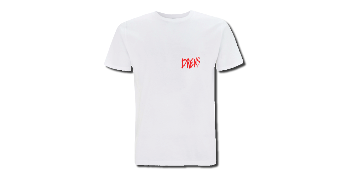  Red Logo, Shirt, white 